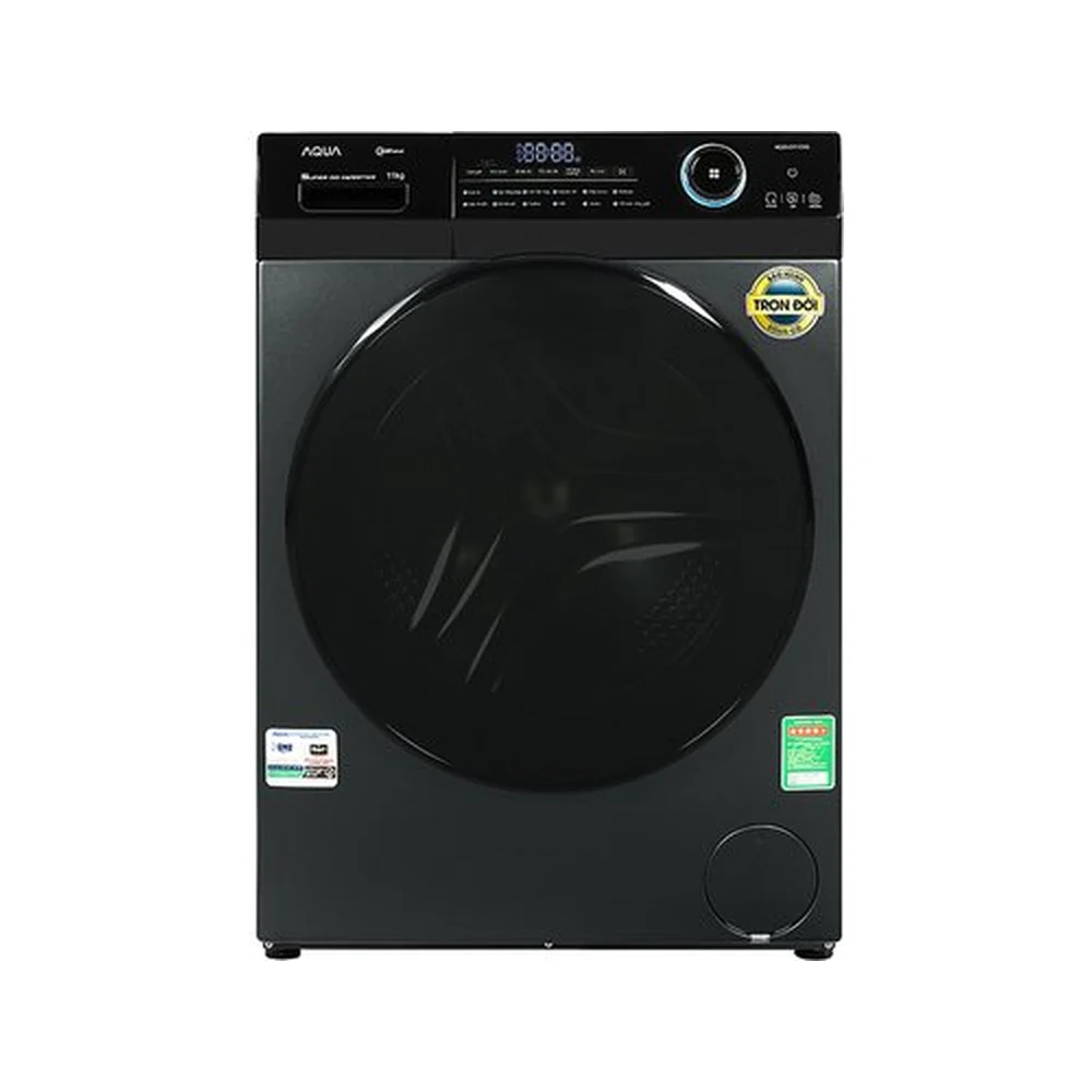 Máy giặt Aqua Inverter 11 kg AQD- D1102G BK