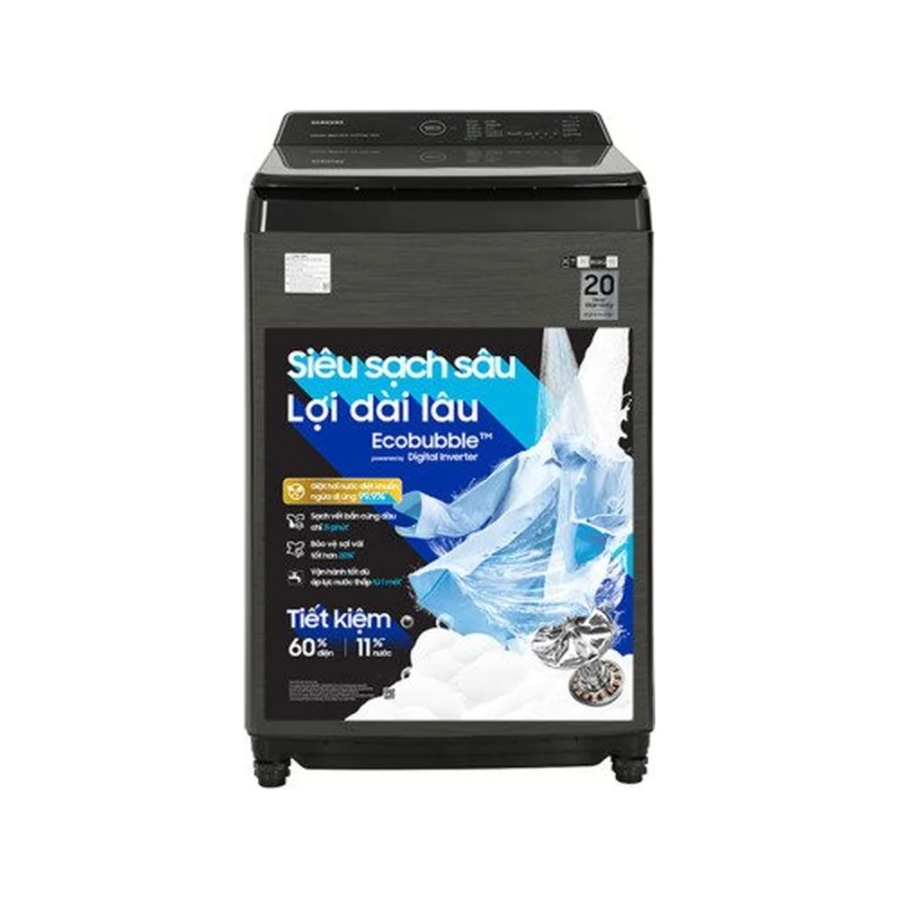 Máy giặt Samsung Inverter 17 kg WA17CG6886BVSV