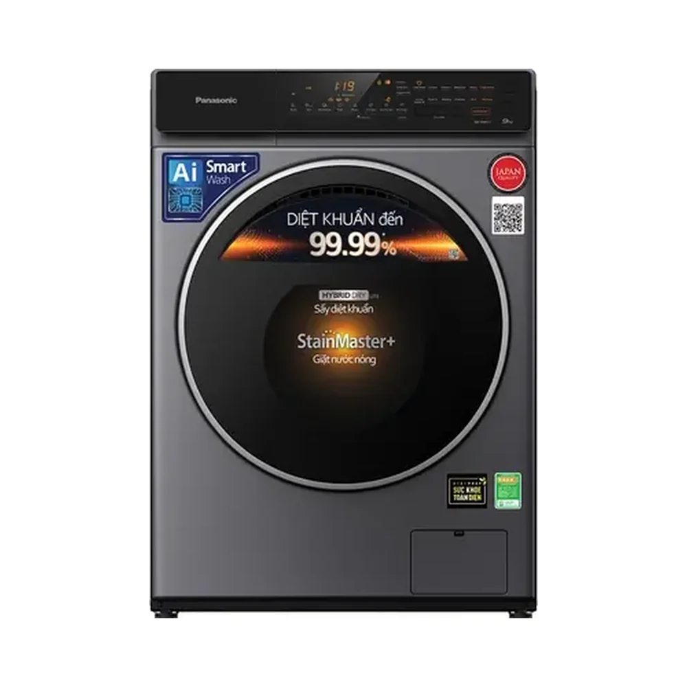 Máy giặt Panasonic Inverter 9kg NA-V90FC1LVT