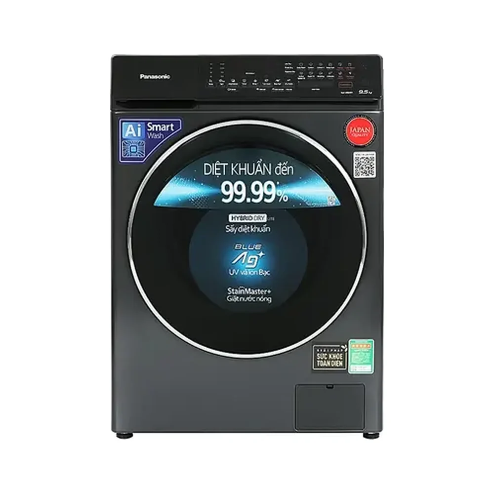 Máy giặt Panasonic Inverter 9.5 Kg NA-V95FR1BVT
