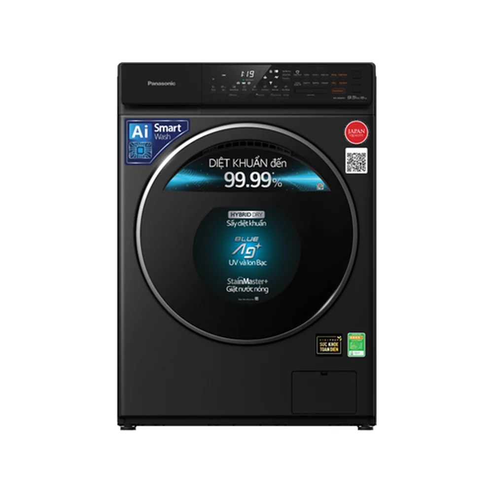 Máy giặt sấy Panasonic Inverter 9.5 kg kg NA-S956FR1BV