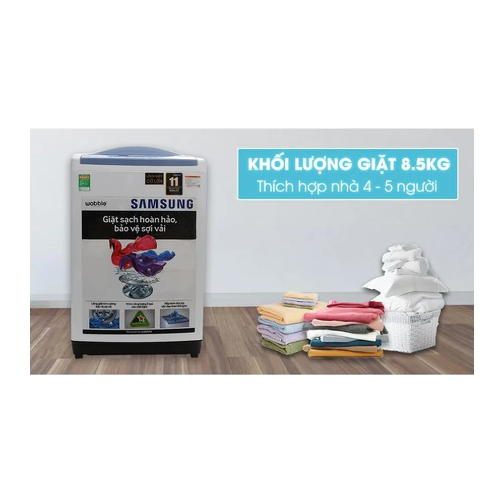 Máy giặt Samsung 8.5 kg WA85M5120SW/SV