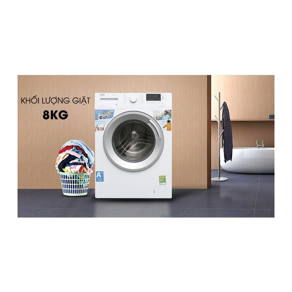 Máy giặt Beko Inverter 8 kg WTV 8512 XS0