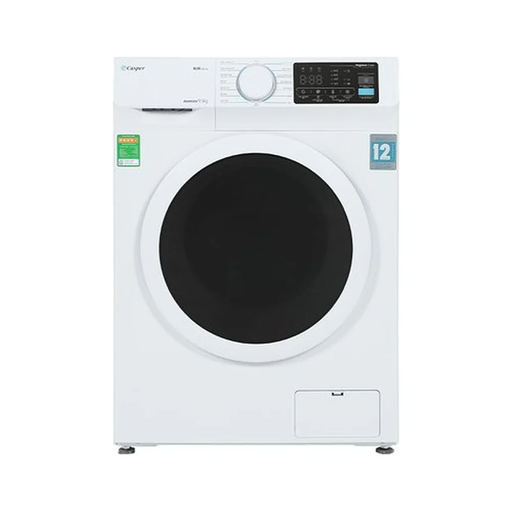 Máy giặt Casper Inverter 9.5 KG WF-95I140BWC màu trắng