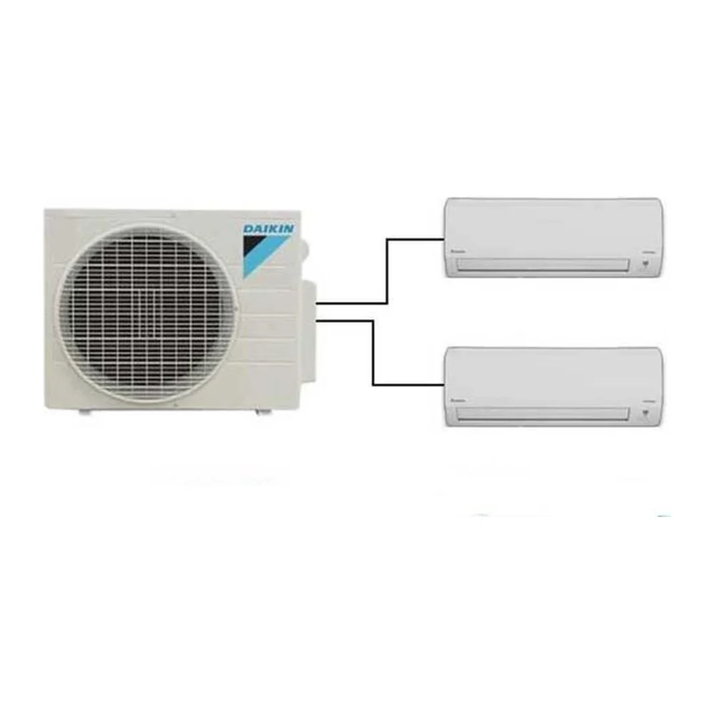 Muti -s Daikin multi s inverter 2.0HP - 1 dàn nóng 2 dàn lạnh (1.0 + 1.5Hp) MKC50RVMV-CTKC25RVMV+CTKC35RVMV