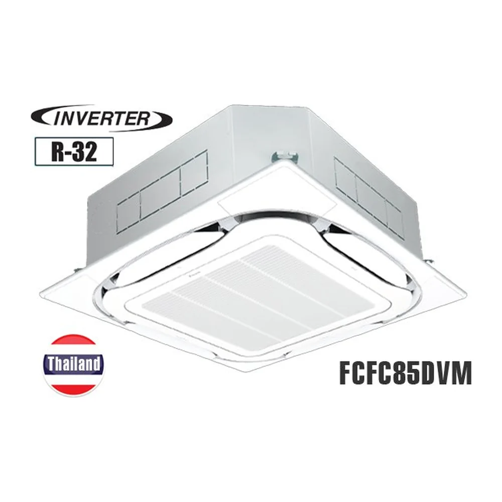 Máy lạnh âm trần Daikin Inverter 3.5 HP FCFC85DVM / RZFC85EVM + BRC2E61 + BYCQ125EAF(8) - remot có dây