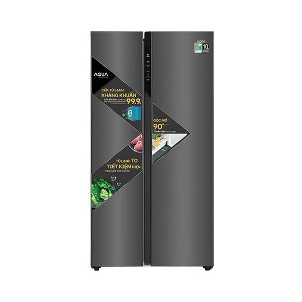 Tủ lạnh Aqua Inverter 541 lít AQR-S541XA(BL)