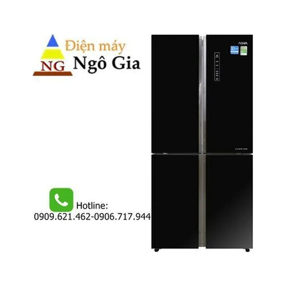 Tủ lạnh Aqua Inverter 516 lít AQR-IG525AM GB