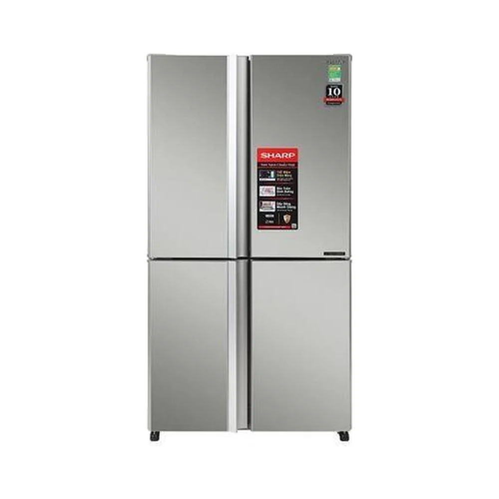 Tủ lạnh Sharp Inverter 525 lít Multi Door SJ-FX610V-SL