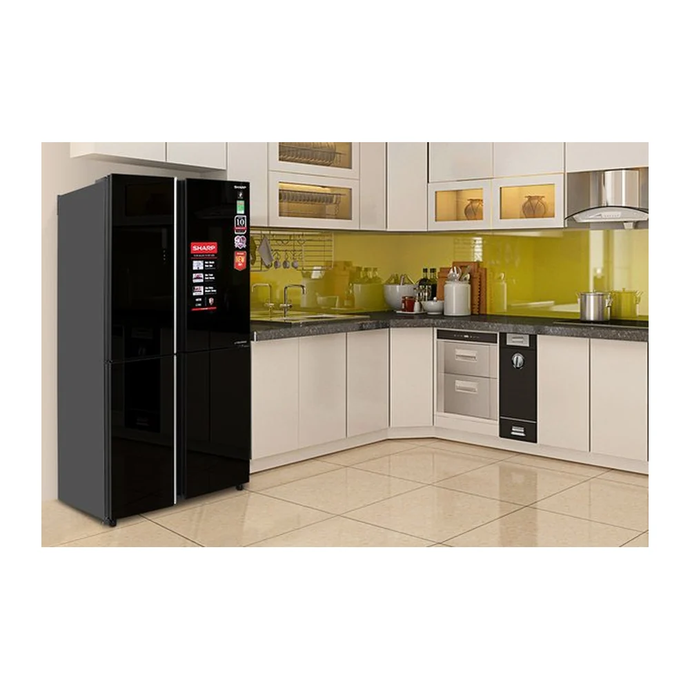 Tủ lạnh Sharp Inverter 525 lít SJ-FXP600VG-BK