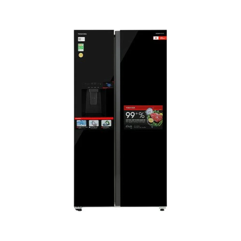Tủ lạnh Toshiba Inverter 568 lít Side By Side GR-RS755WIA-PGV(22)-XK