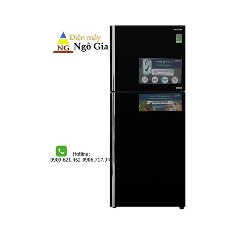 Tủ lạnh Hitachi R-FG510PGV8(GBK) inverter 406 lít