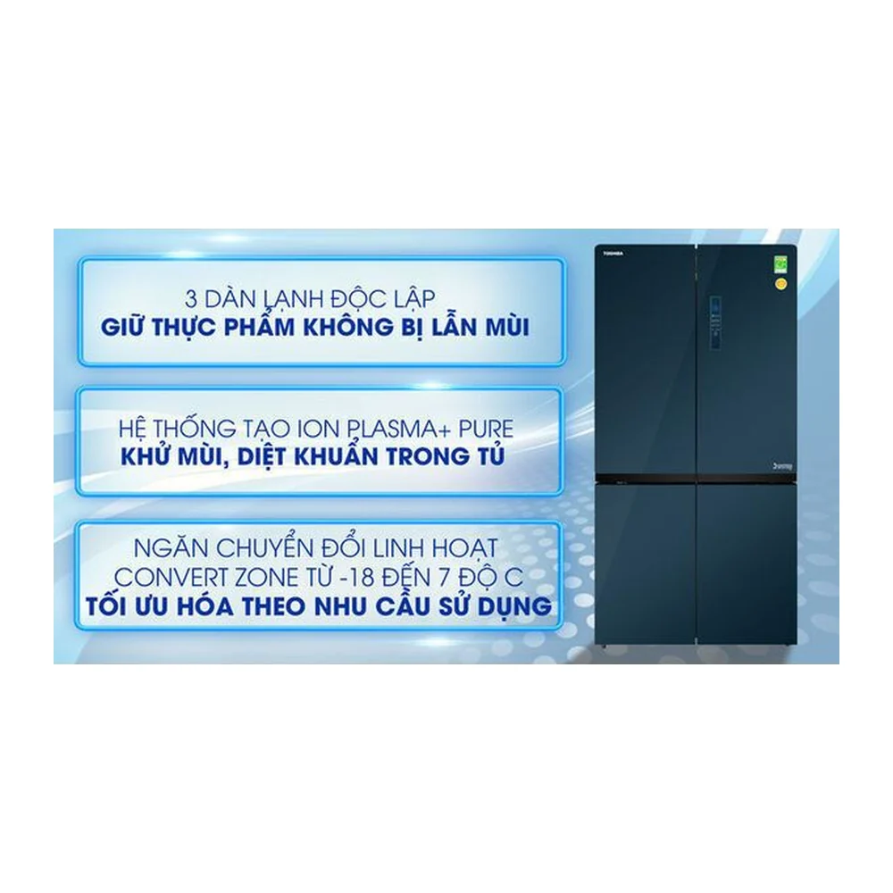 Tủ lạnh Toshiba Inverter 622 lít GR-RF690WE-PGV(24)