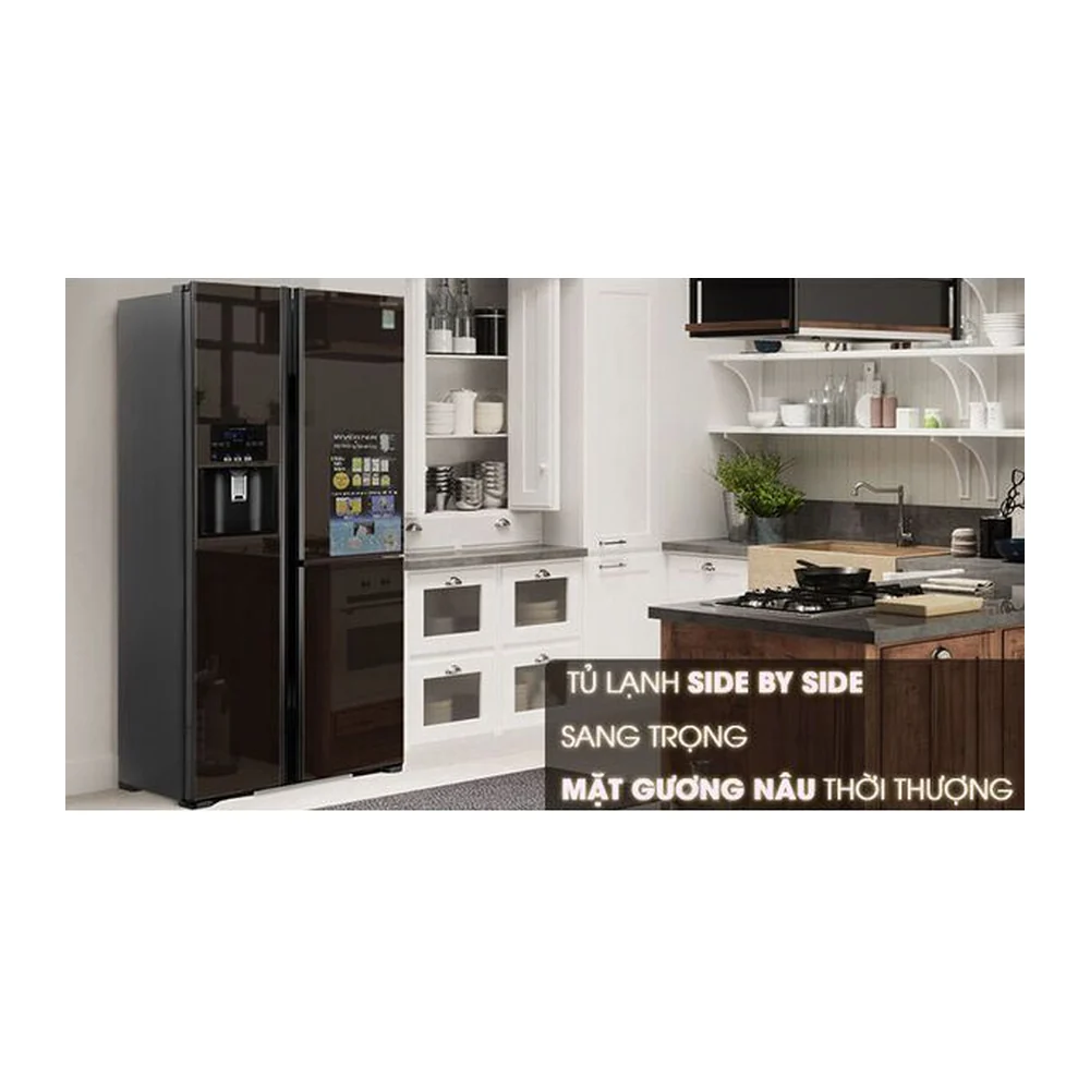 Tủ lạnh Hitachi Inverter 584 lít R-M700GPGV2X MBW