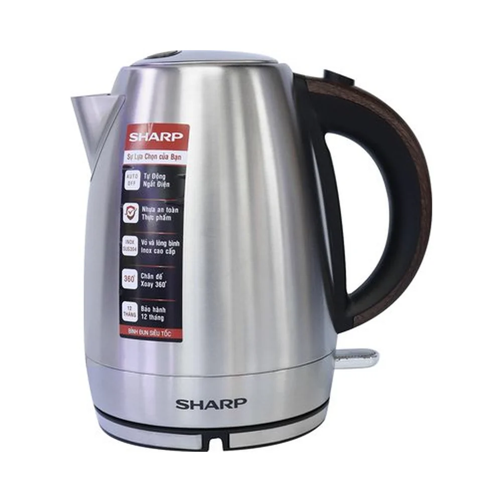 Bình đun siêu tốc Sharp 1.7 lít EKJ-17EVSD-WD