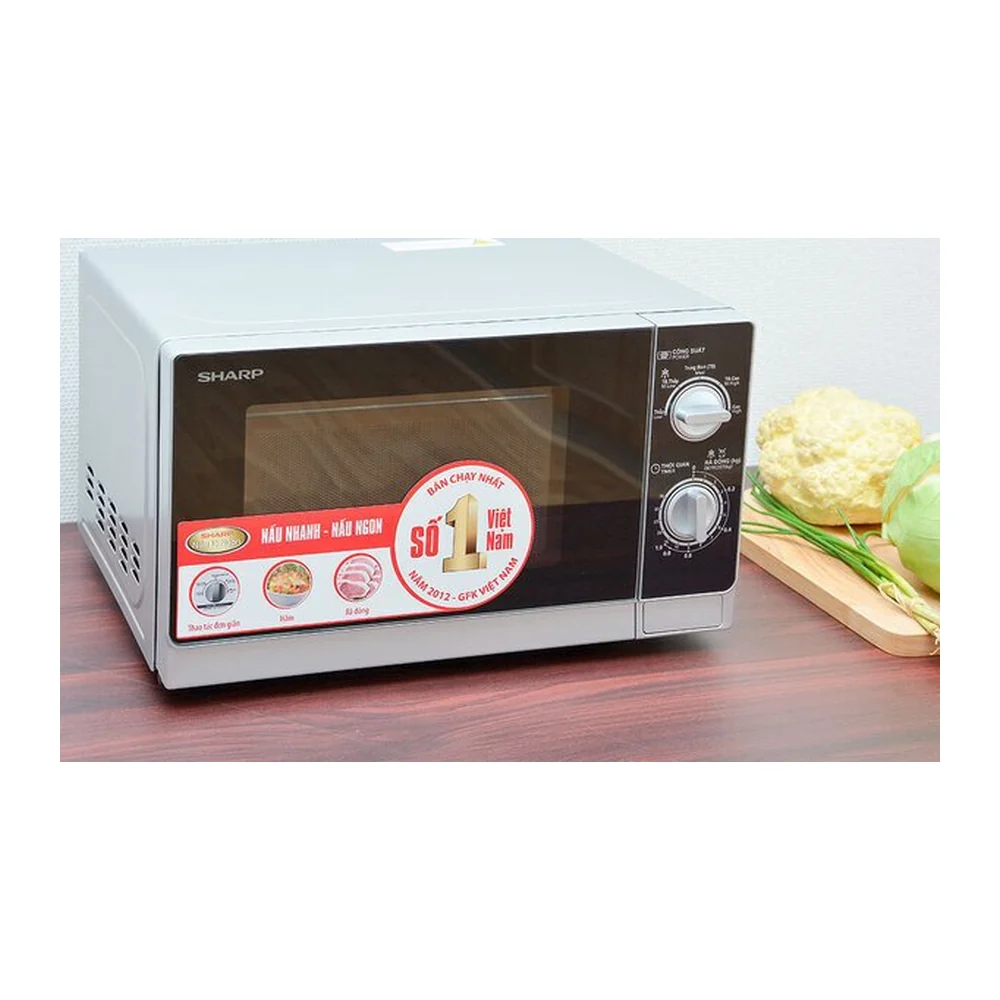 Lò vi sóng Sharp R-205VN(S) 20 lít