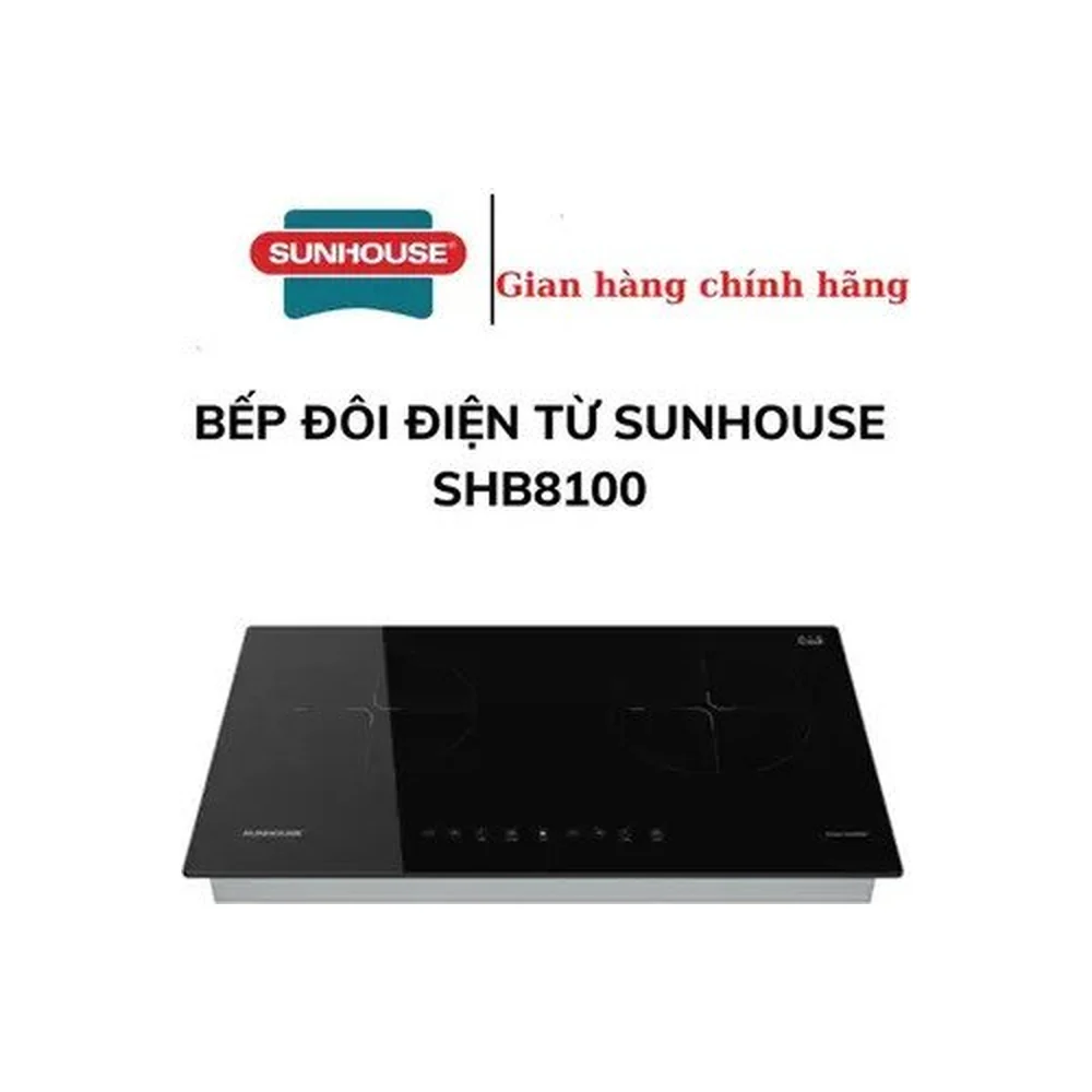 Bếp điện từ đôi Sunhouse SHB8100