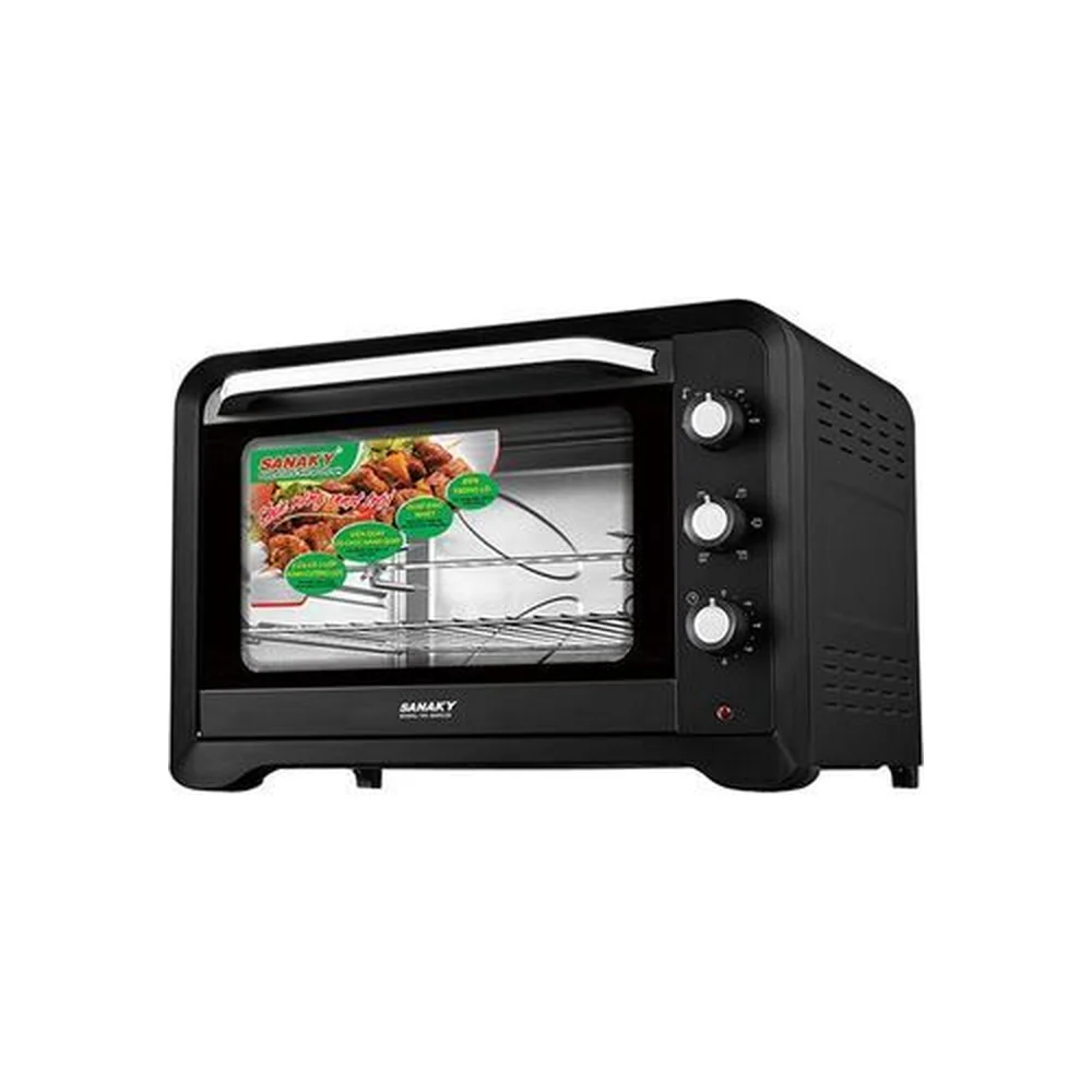 Lò Nướng Sanaky VH-809S2D (80 Lít - Màu Đen)