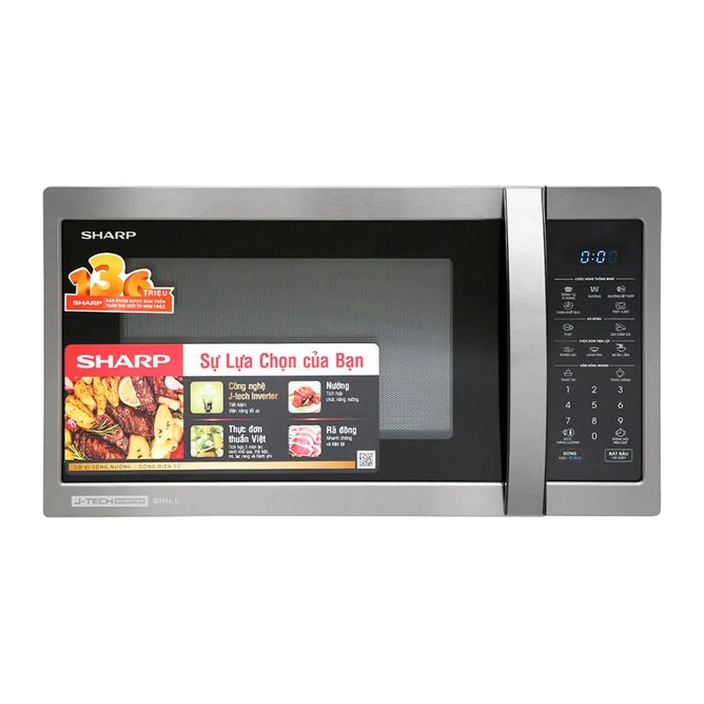 Lò vi sóng có nướng Sharp 28 lít R-G728XVN-BST