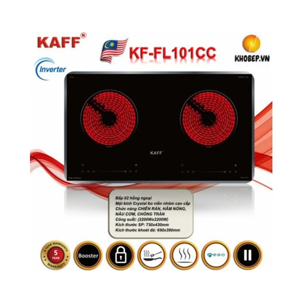 Bếp điện Kaff KF-FL101CC