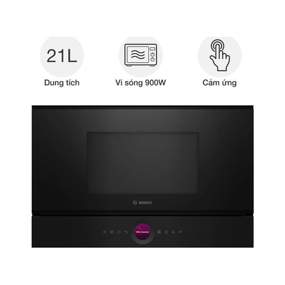 Lò vi sóng âm tủ Bosch 21 lít BFL7221B1 Series 8