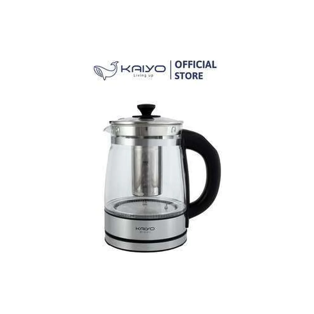 Ấm siêu tốc thủy tinh Kaiyo KEK-0627 (KEK-062) 1,7 lít