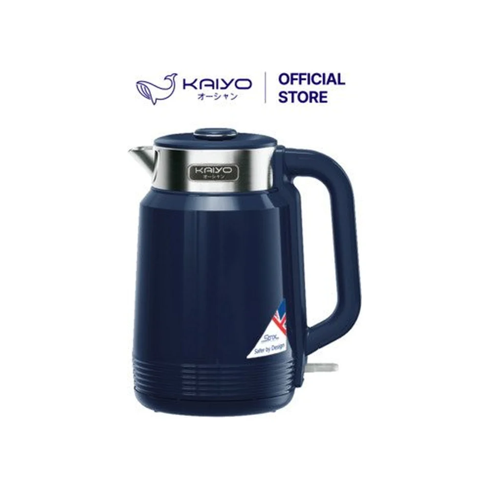 Bình đun siêu tốc Cool Touch Kaiyo KEK-0610 2 lít màu xanh navy