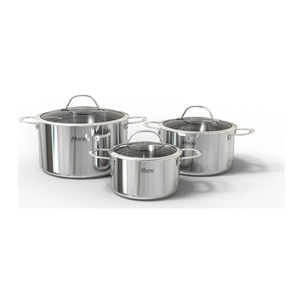 Bộ nồi inox đa lớp Mama SUNHOUSE SHG701
