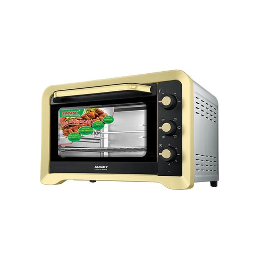 Lò nướng Sanaky 50 lít VH-509N2D màu Inox
