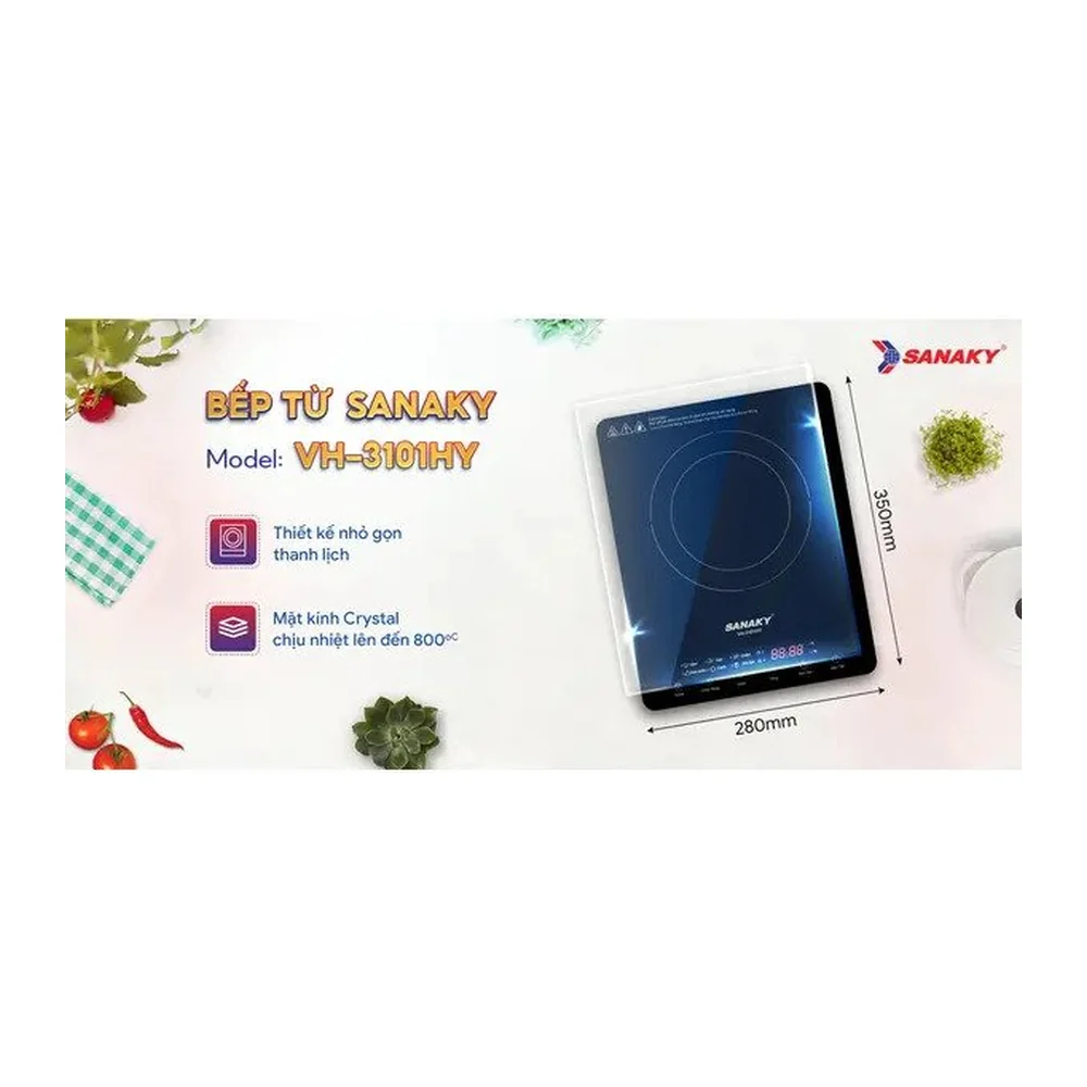 Bếp từ đơn Sanaky VH-3101HY