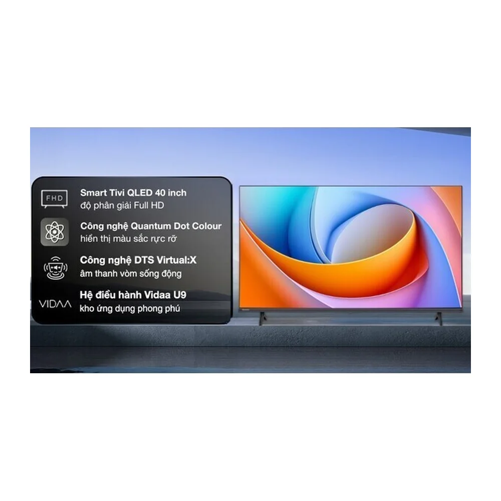 Smart Tivi QLED Hisense Full HD 40 inch 40Q5S