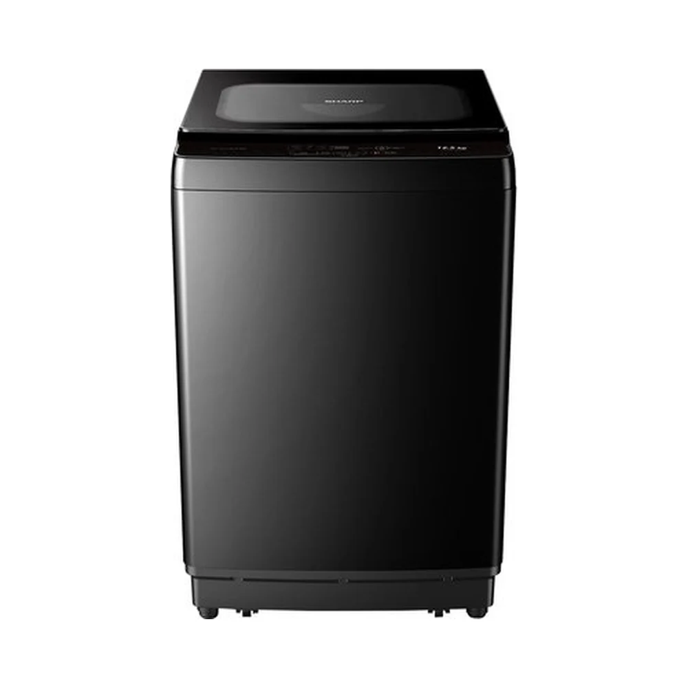Máy giặt Sharp cửa trên 12.5 kg ES-TM125CN-BK