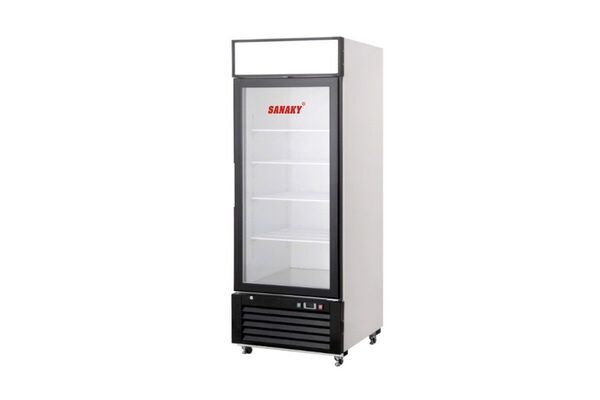 Tủ đông đứng mặt kính Sanaky 590 lít VH-768K
