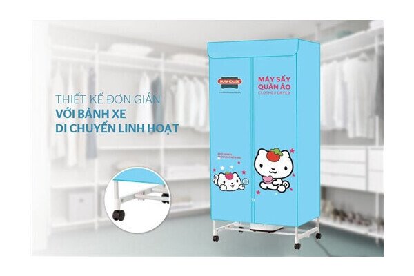MÁY SẤY QUẦN ÁO SUNHOUSE SHD2702