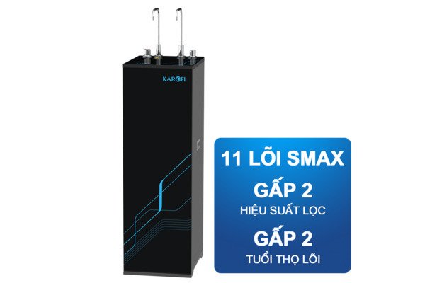 Máy lọc nước nóng nguội Karofi KAH-D18 11 lõi