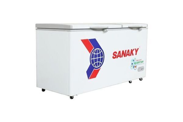 Tủ đông sanaky inverter VH 6699HY3, 530 lít, 1 ngăn đông, dàn lạnh đồng