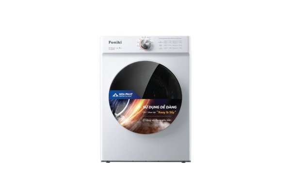 Máy sấy thông hơi Funiki 8kg HD-V680AW