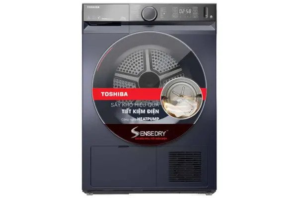 Máy Sấy Bơm Nhiệt Toshiba Inverter 10 Kg TD-BK110GHV(MK)