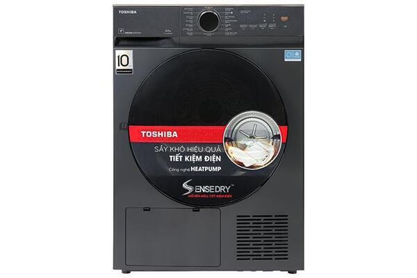 Máy sấy bơm nhiệt Toshiba 8 kg TD-T21B90HWV(MG)