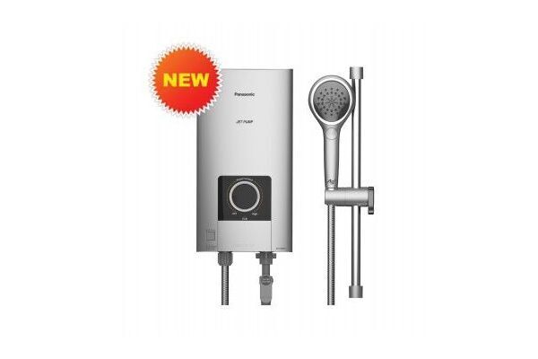 Máy Nước Nóng Trực Tiếp Có Bơm Panasonic DH-4NP1VS màu bạc