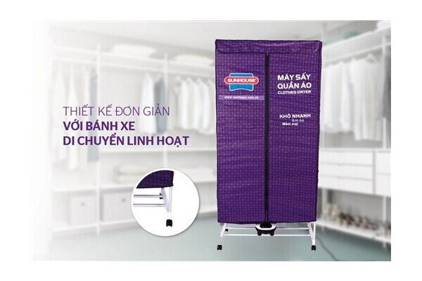 MÁY SẤY QUẦN ÁO SUNHOUSE SHD2707