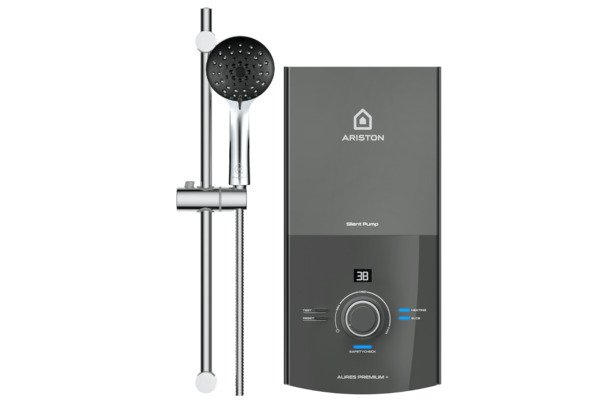 Bình nóng lạnh trực tiếp Ariston Aures Premium+ 4.5P (có bơm)