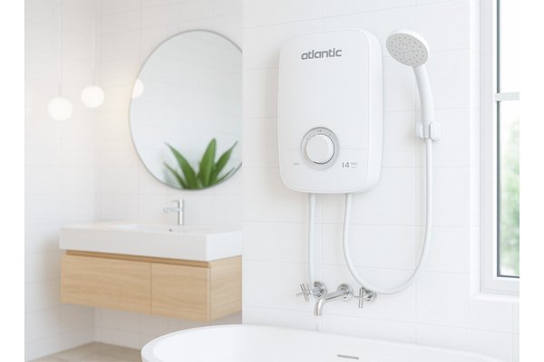 Bình nóng lạnh trực tiếp Atlantic LONA Lite 5kW PU (có bơm)
